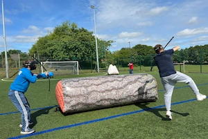 Combat Archery team game in Newcastle