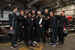 Go karting stag do in Newcastle